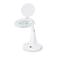 Zvětšovací stolní lampa | Čočka: 3 - 12 Diopter | 6500 K | 6.5 W | 585 lm | Bílá