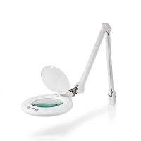 Zvětšovací stolní lampa | Čočka: 3 Diopter | 6500 K | 10 W | 660 lm | Bílá