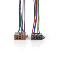 Redukční ISO Kabel | Standardní | 0.15 m | Kulatý | PVC | Plastový Sáček