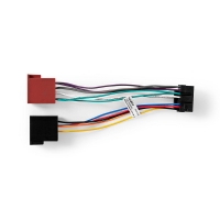 Redukční ISO Kabel | JVC | 0.15 m | Kulatý | PVC | Plastový Sáček