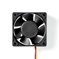 Ventilátor DC | DC | Velikost ventilátoru: 60 mm | 3-pin | 32.3 dBA | Černá