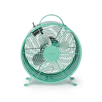 Stolní Ventilátor | Síťové napájení | Průměr: 250 mm | 20 W | 2-Rychlostní | Tyrkysová