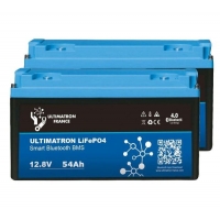 Baterie LiFePO4 12,8V  54Ah Ultimatron YX Smart BMS