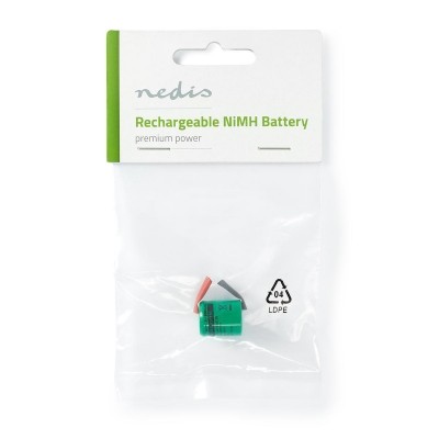 Dobíjecí Ni-MH baterie | 1.2 V | 300 mAh | Pájecí Jazýčky | 1-Polybag