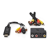 Video Převodník | USB 2.0 | 480p | A / V kabel / Scart