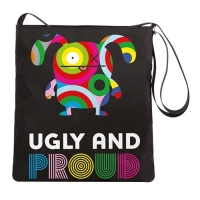 Nákupní taška Nici, Ugly Dolls, barva černá, "Ugly and proud"