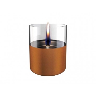Lucerna Lilly 10 Glass Copper - oranžová