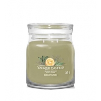 Yankee Candle Sage & Citrus signature svíčka střední 368 g