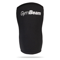 Neoprenová bandáž na koleno Conquer - GymBeam, černá, XL