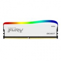 Kingston FURY Beast White/DDR4/8GB/3200MHz/CL16/1x8GB/RGB/White