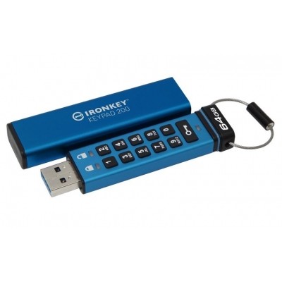 64GB Kingston Ironkey Keypad 200 FIPS 140-3 Lvl 3