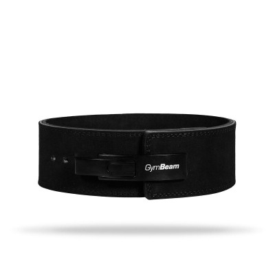 Fitness opasek LEVER black - GymBeam, černá, XL - vel. XL