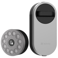 EZVIZ chytrý dveřní zámek + klávesnice/ Bluetooth 3.0/ černo-šedý