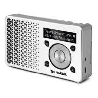 Digitální rádio TechniSat DigitRadio 1, bílá