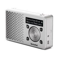 Digitální rádio TechniSat DigitRadio 1, stříbrná