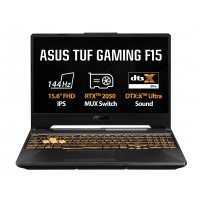 ASUS TUF Gaming F15/FX506HF/i5-11400H/15,6"/FHD/16GB/512GB SSD/RTX 2050/W11H/Black/2R