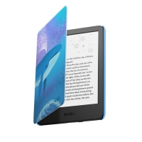 Amazon Kindle 2022, 16GB, černý, Kids Edice + pouzdro Space Whale