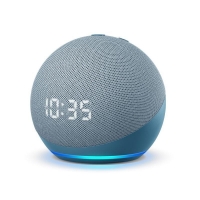 Amazon Echo Dot s hodinami 2022 (5. gen), modrý