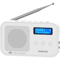 Digitální rádio SENCOR SRD 7200 W DAB+/FM