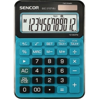 Stolní kalkulačka, modrá SENCOR SEC 372T/BU