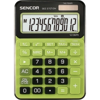 Stolní kalkulačka, zelená SENCOR SEC 372T/GN