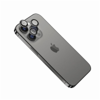 Ochranná skla čoček fotoaparátů FIXED Camera Glass pro Apple iPhone 13/13 Mini, space gray