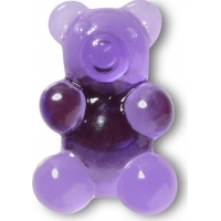 Crocs ozdoba Jibbitz Purple Candy Bear
