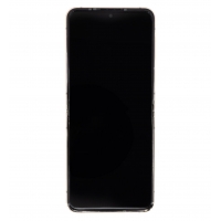 LCD display + Dotyk + Přední Kryt Samsung F721 Galaxy Z Flip 4 5G Pink (Service Pack)