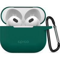 Silikonové pouzdro Epico Outdoor Cover pro AirPods 3, zelené
