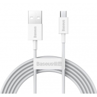 Baseus CAMYS-A02 Superior Fast Charging Datový Kabel MicroUSB 2A 2m White