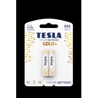 TESLA - baterie AAA GOLD+, 2ks, LR03