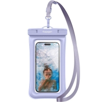 Spigen Aqua Shield WaterProof Floating Case A610 1 Pack, aqua blue
