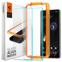 Spigen Glass Align Master Clear 2 Pack - Google Pixel 7a