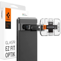 Spigen Glass EZ Fit Optik 2 Pack, black - Google Pixel 7a