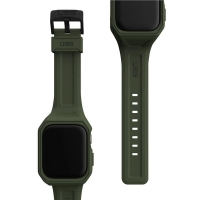 UAG Scout+ Strap & Case, olive - Apple Watch 8/7 45mm