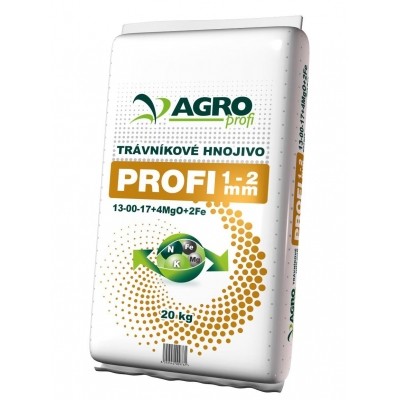 AGRO PROFI Trávníkové hnojivo special 13-0-17 (+4MgO+2Fe) 20Kg, podzimní
