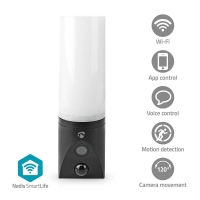SmartLife Venkovní Kamera | Wi-Fi | Okolní světlo | Full HD 1080p | IP65 | Cloudové Úložiště (volitelně) / microSD (není