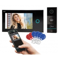 Videozvonek ORNO VI-VID-WI-1068/B APPOS, 7" LCD, Wi-Fi, RFID, SD