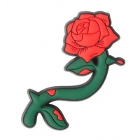Crocs ozdoba Jibbitz Rose on a long stem