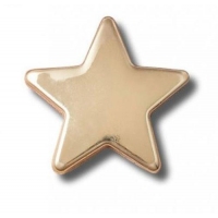 Crocs ozdoba Jibbitz Gold Star