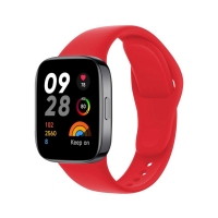 Silikonový řemínek FIXED Silicone Strap pro Xiaomi Redmi Watch 3, červený
