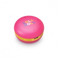 Energy Sistem Lol&Roll Pop Kids Speaker Pink, Přenosný Bluetooth repráček s výkonem 5 W a funkcí omezení výkonu