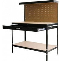 Pracovní stůl Racks DWB60, 1x zásuvka, 1200x600x1500mm