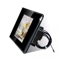 Termostat pro elektrické podlahové vytápění iQtech Millenium Applle HK WiFi, černý