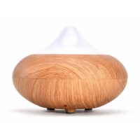 Aroma difuzér Fuji, osvěžovač a zvlhčovač vzduchu, imitace světlého dřeva, 150ml NATURE7