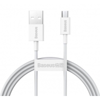 Baseus CAMYS-02 Superior Fast Charging Datový Kabel MicroUSB 2A 1m White