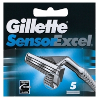 Gillette Sensor Excel náhradní břity 5 ks pro muže