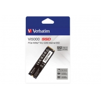 Verbatim SSD 512GB Vi5000 Internal PCIe NVMe M.2, interní disk, černá