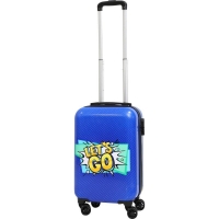 EXCELLENT Cestovní kufr na kolečkách 51 x 33 x 21,5 cm LETS GO KO-FB5000300