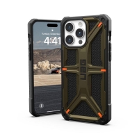 UAG Monarch, kevlar element green - iPhone 15 Pro Max